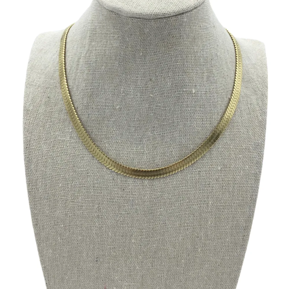 Serpente 6mm-Collana Catena Corta in Acciaio - CAC-413-2591 6mm