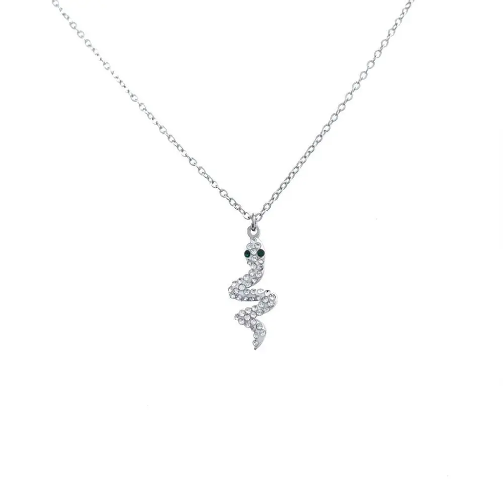 Serpente-Collana Corta in Acciaio - CAC450-414