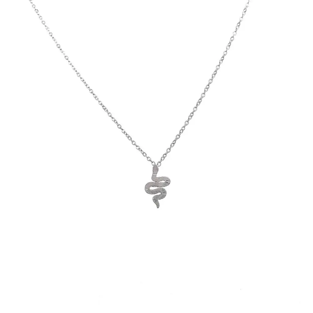 Serpente-Collana Corta in Acciaio - CAC450-451