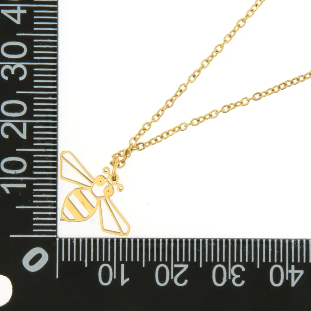 CAC6780-Ape-Collana Girocollo in Acciaio - CAC6780-Ape-Collana Girocollo in Acciaio