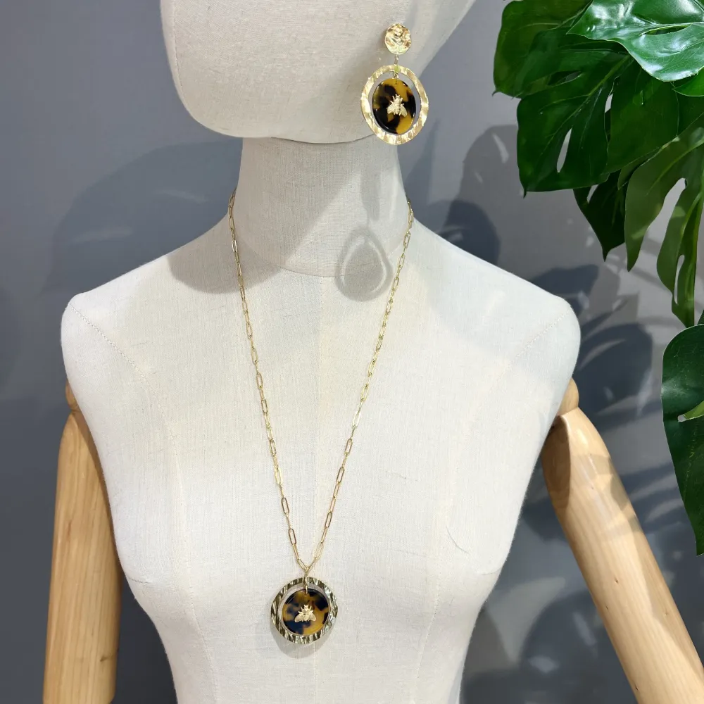 Ape-Collana Lunga  in Acciaio - CAL-759-65