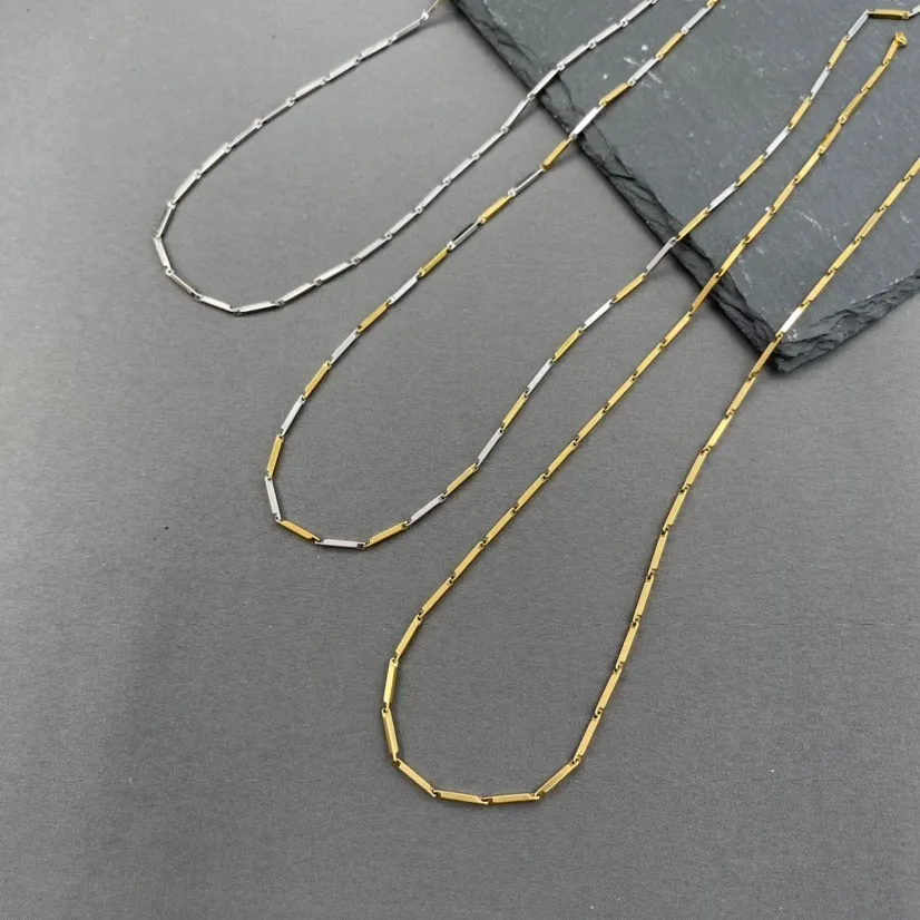 Catena 1.5mm 50cm-Collana in Acciaio da Uomo - CAU-208-254-255-256