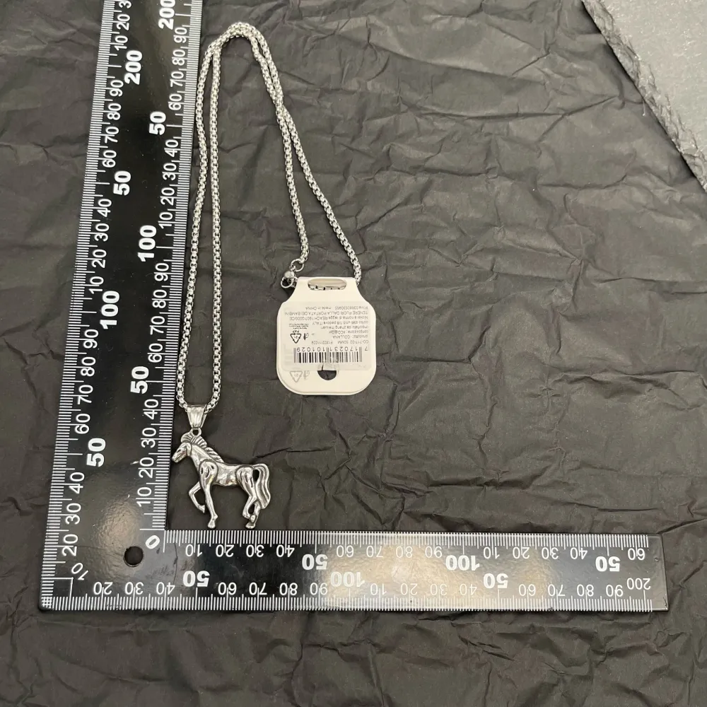 Cavallo-Collana Lunga in Acciaio da Uomo - CAU-717-02