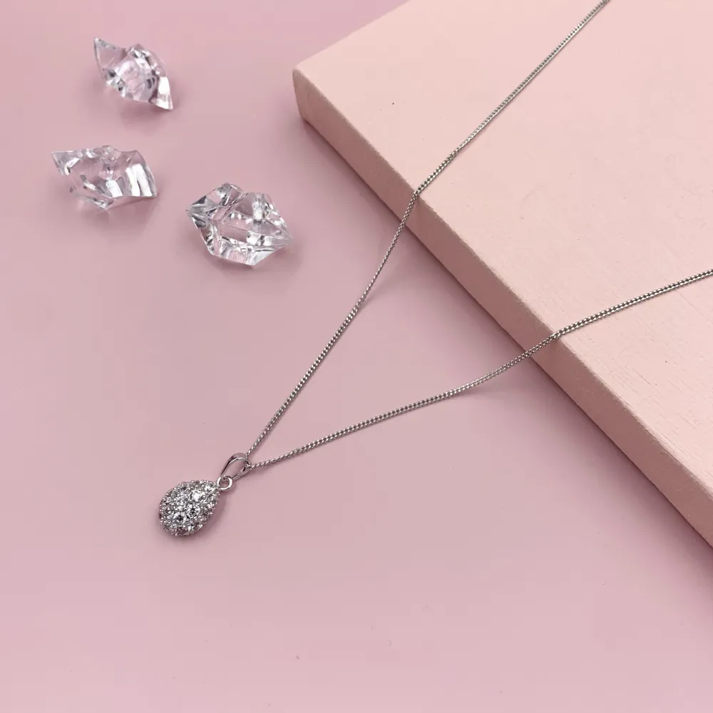 CMC6683-Goccia -Girocollo con Zirconia Xuping - CMC6683-Goccia -Girocollo con Zirconia Xuping