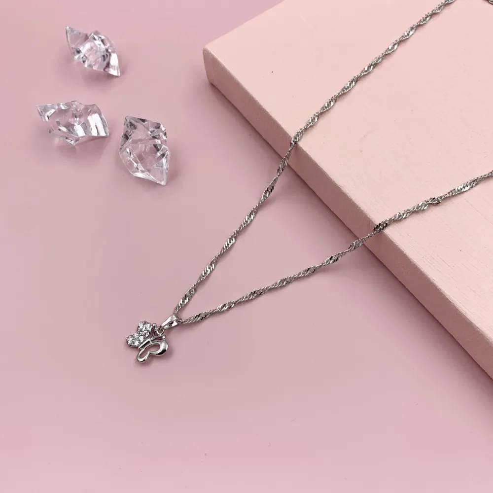 CMC6697-Farfalla -Girocollo con Zirconia Xuping - CMC6697-Farfalla -Girocollo con Zirconia Xuping