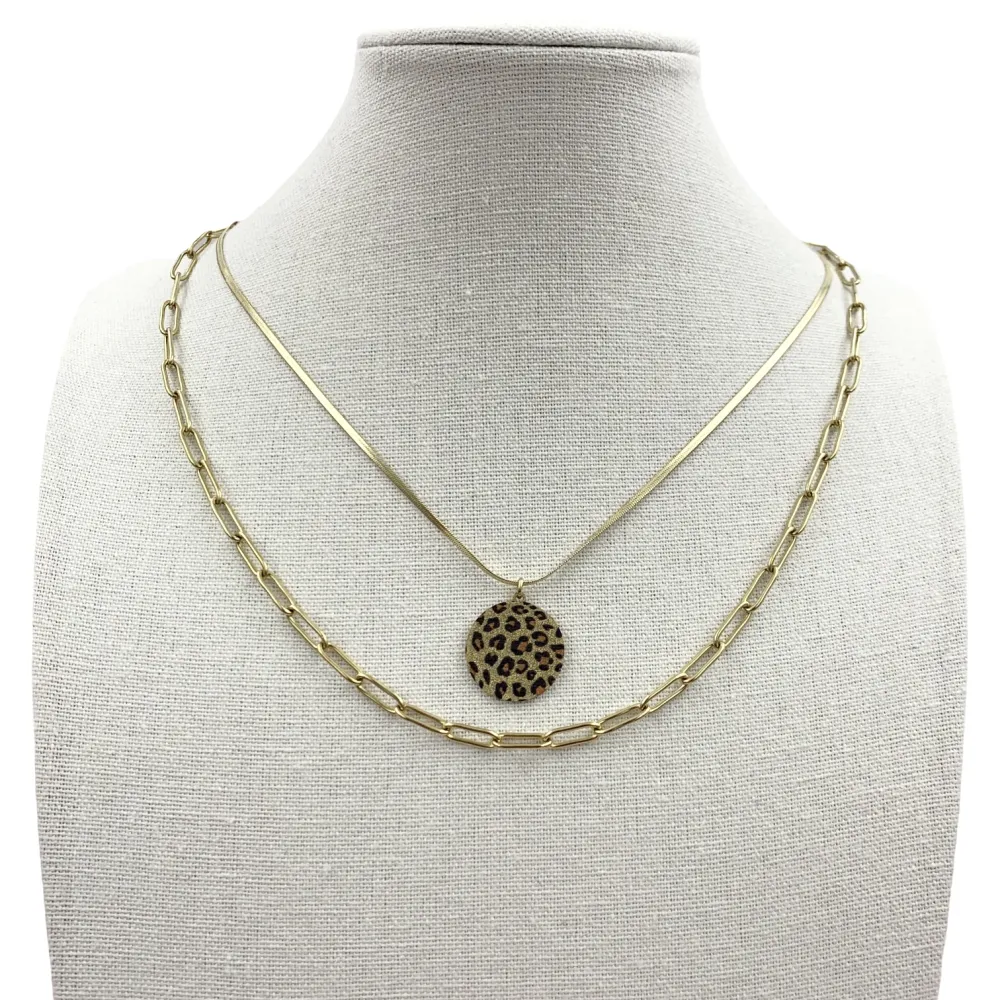 CMC6704-Catena Animalier -Collana Corta in Acciaio - CMC6704-Catena Animalier -Collana Corta in Acciaio