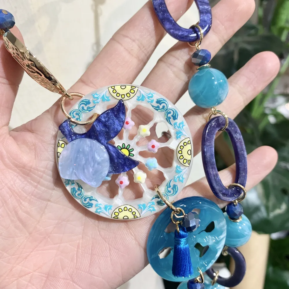 Carretto  Siciliano-Collana Lunga Moda - CML-15345