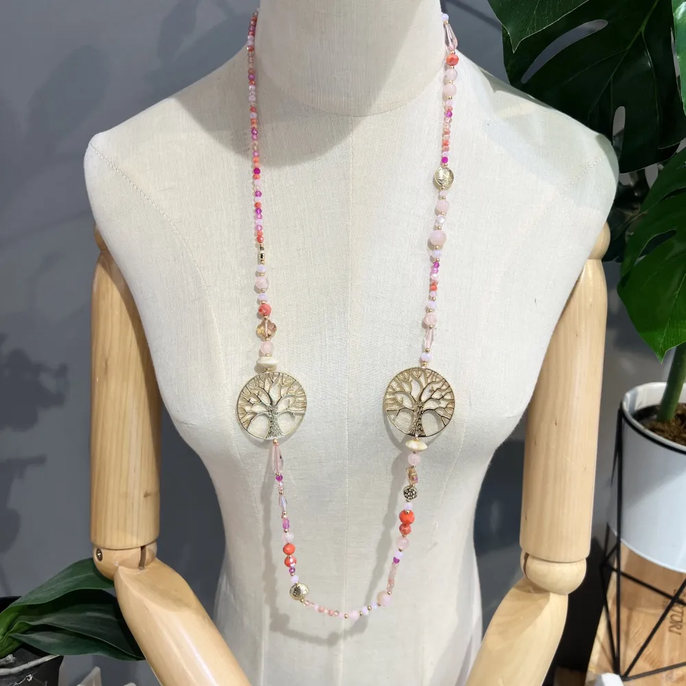 Albero della Vita  -Collana Lunga Moda - CML-732-237