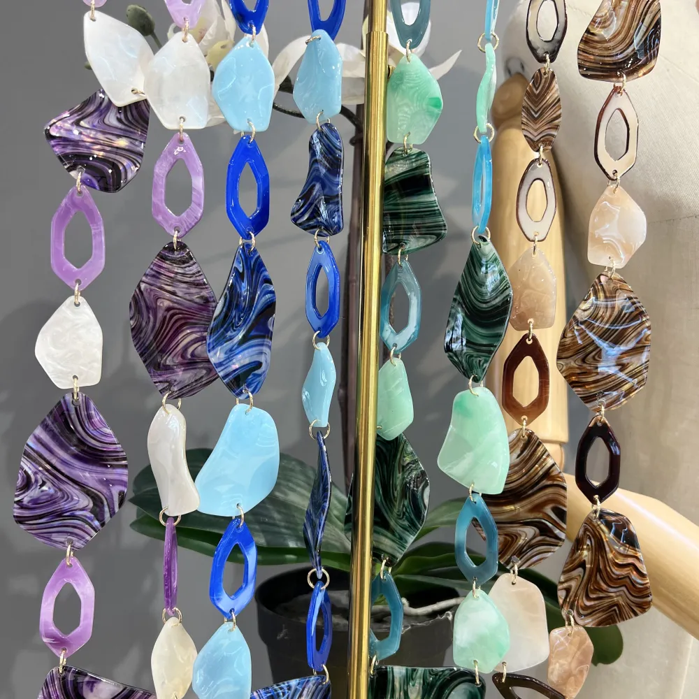 Catena-Collana Lunga Moda in Resina - CML-XL-16111