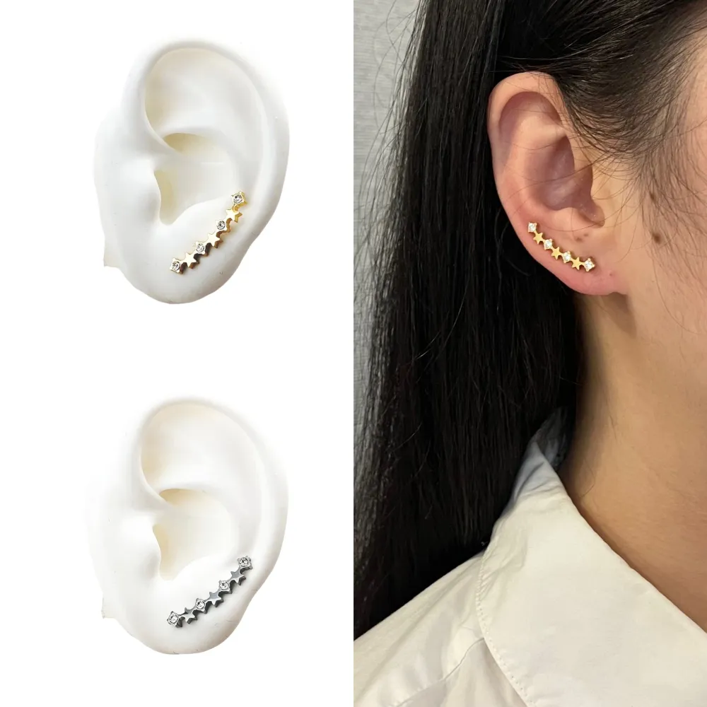 Fantasia-Earcuff in Acciaio - EAK-103-AA388E