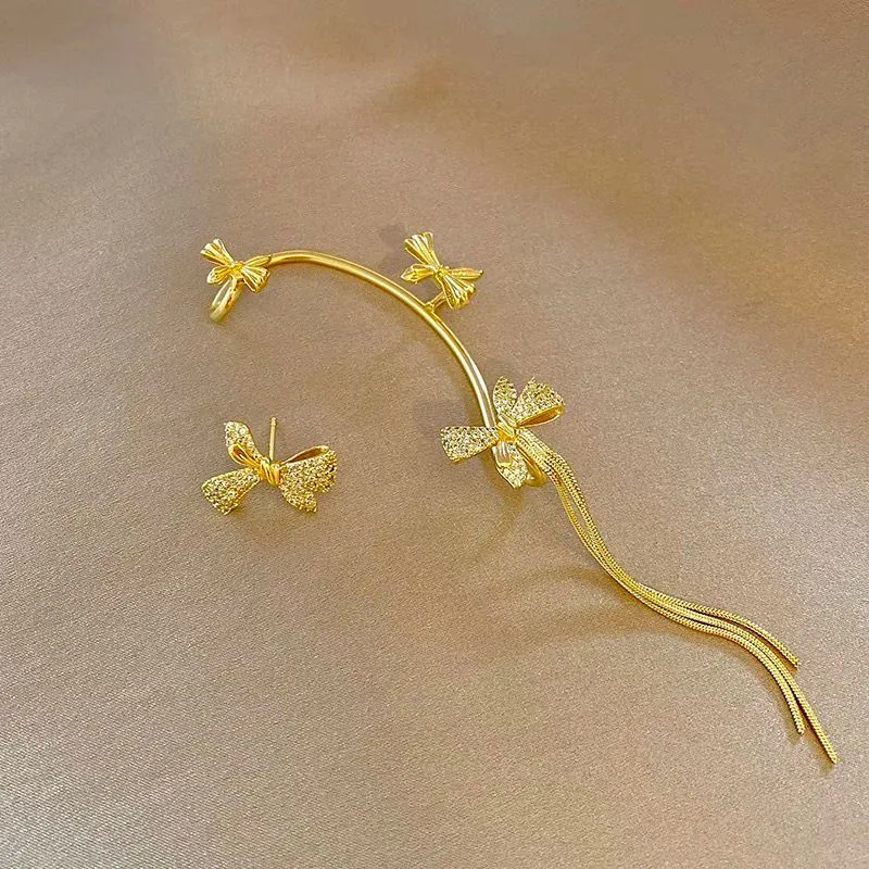 Fiocco -Earcuff con Pendenti - EAK-705-14