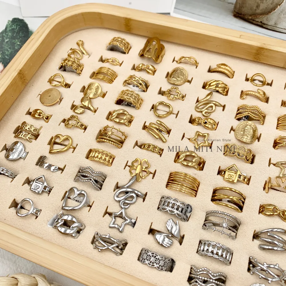 Vassoio Porta Anelli per 76pz di Anelli-Espositore - ESP-701-29