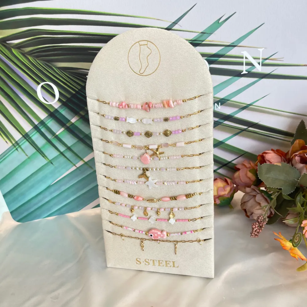 Mix Catene Colorate-12pz Cavigiere in Acciaio - KAP-735-49