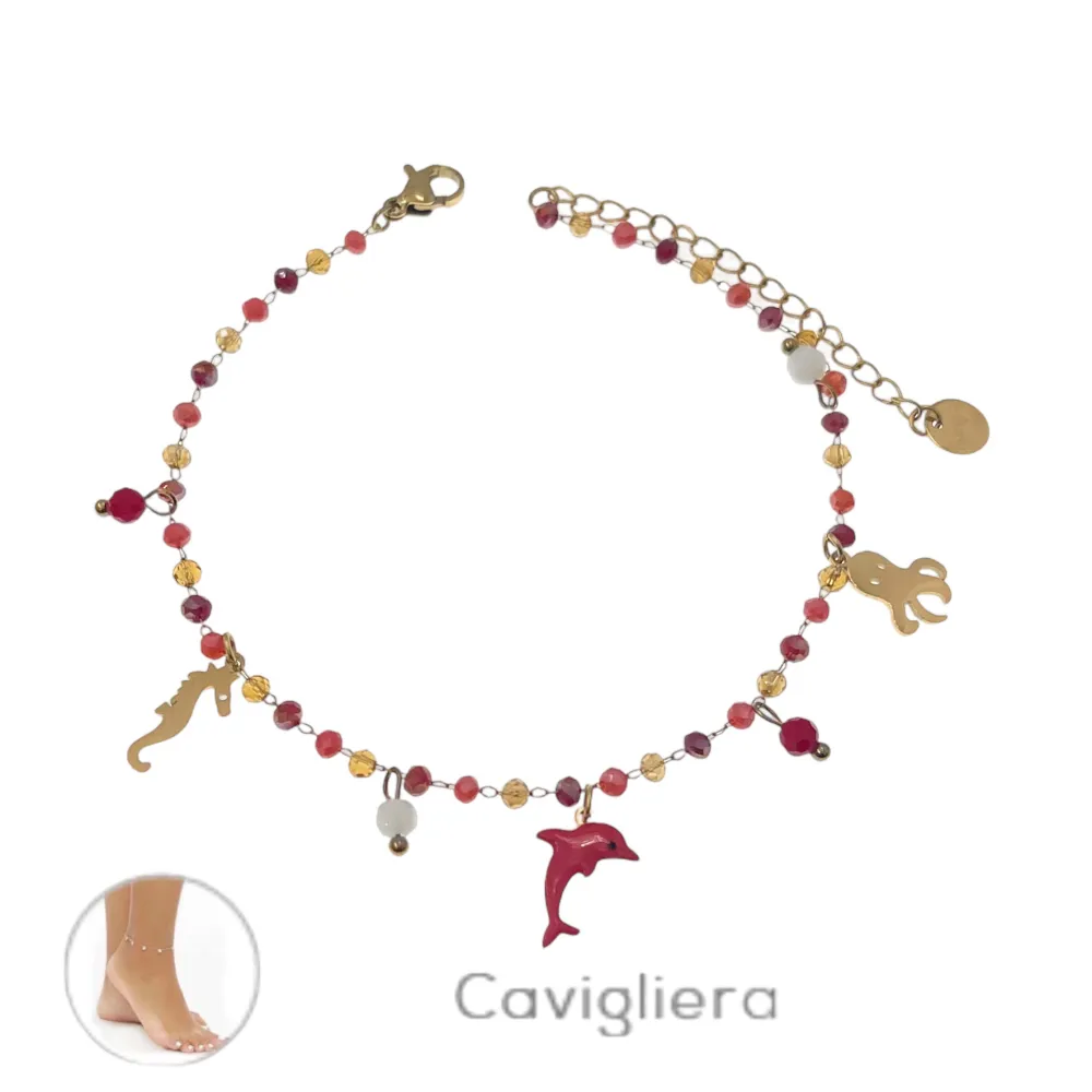 Delfino Mare-Cavigliera in Acciaio - KAV-103-AA1054B