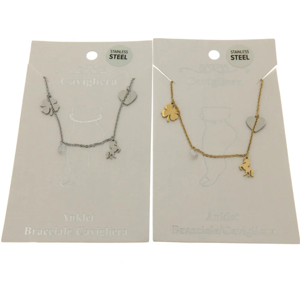 Unicorno 3075 - Cavigliera in Acciaio - KAV-413-183