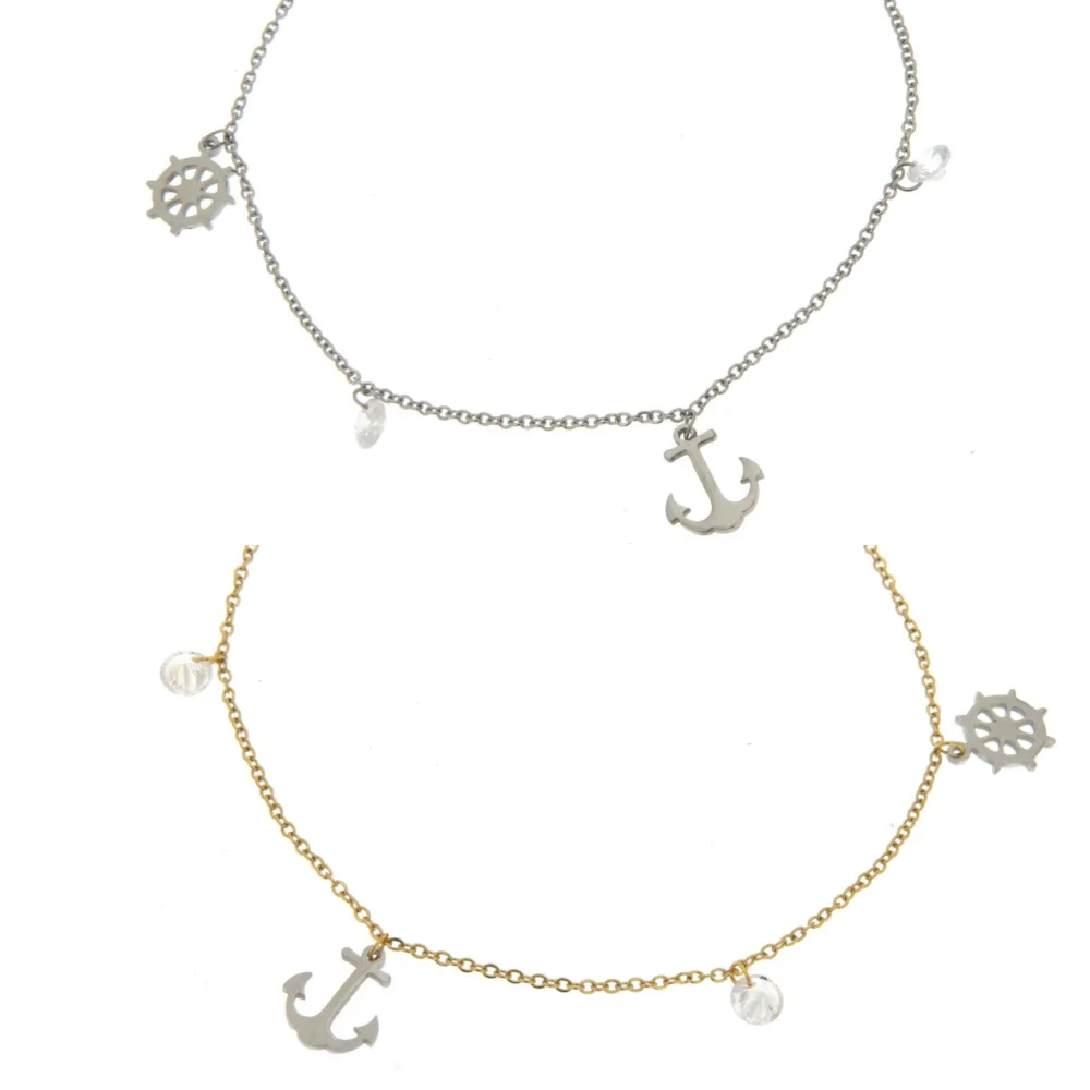 Ancorà Timone 3079 - Cavigliera in Acciaio - KAV-413-195A