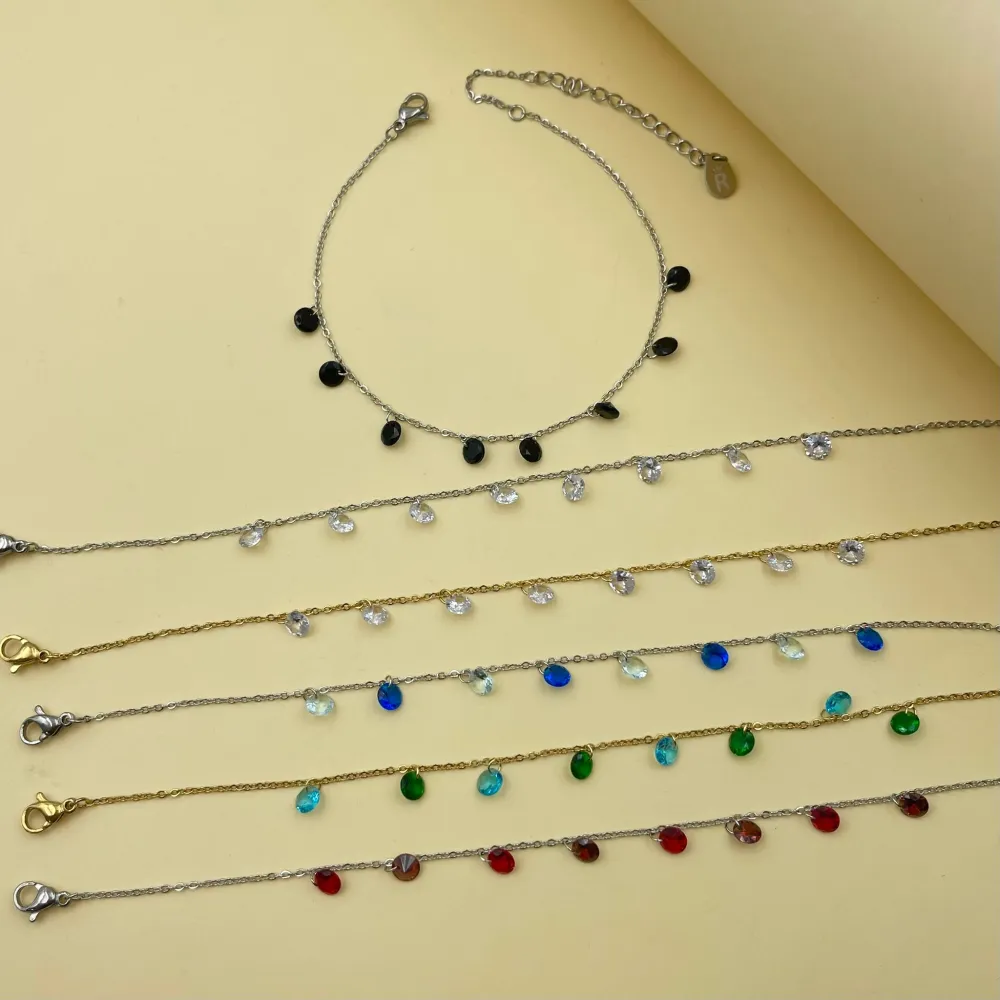 Zirconia- Cavigliere in Acciaio - KAV-413-257