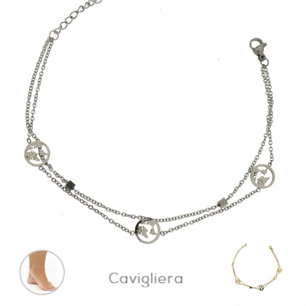 KA-Mondo 5179 - Cavigliere in Acciaio - KAV-448-101