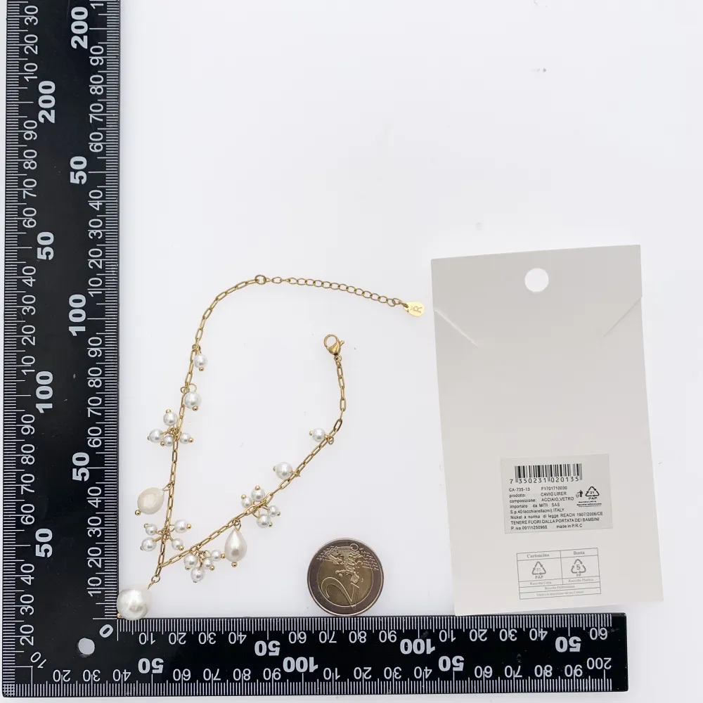 Perla -Cavigliera in Acciaio - KAV-735-13