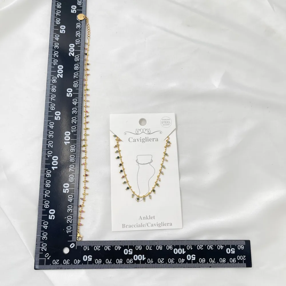 Cristallini Pendenti-Cavigliera in Acciaio - KAV-765-46