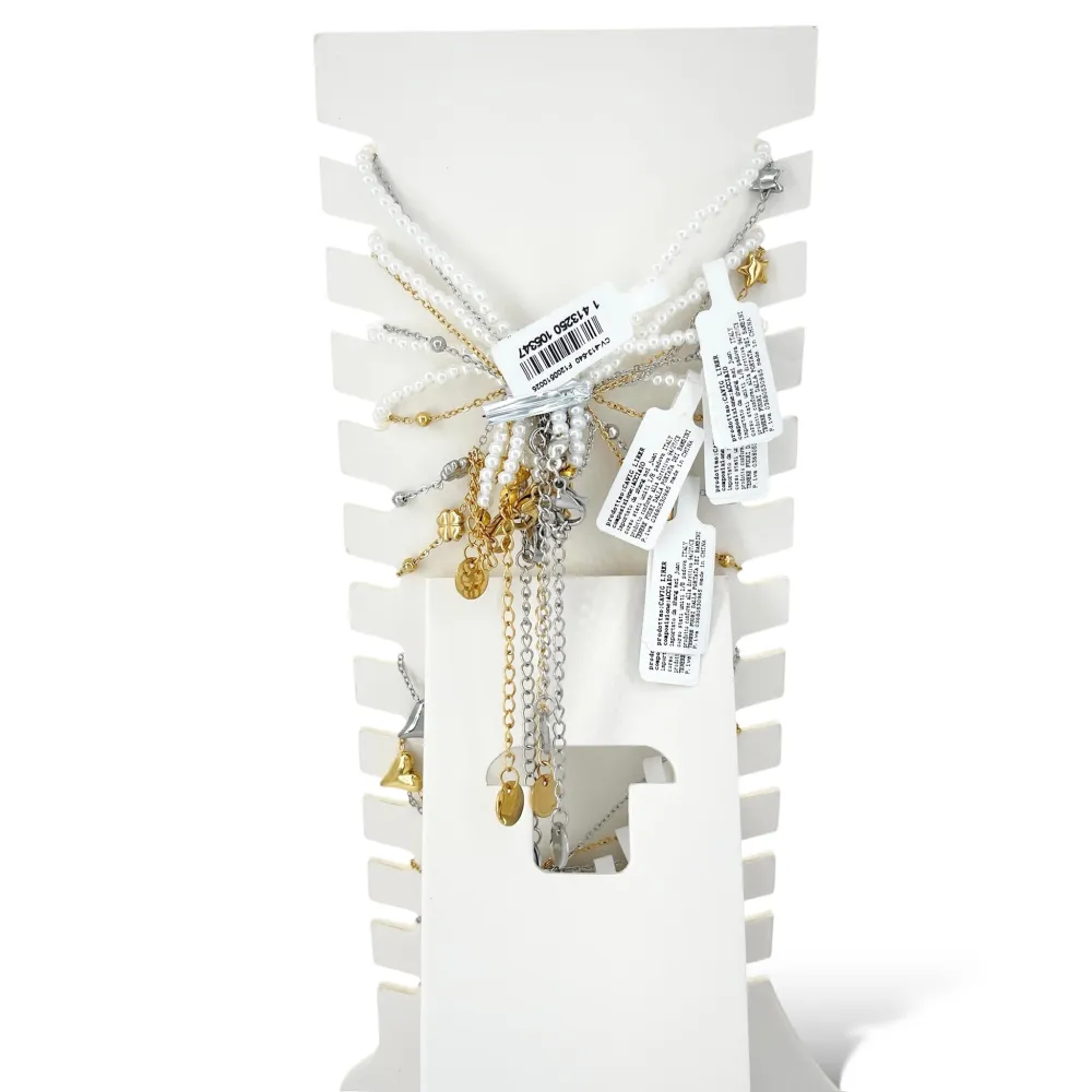 Mix Modelli -12Pz Cavigliere in Acciaio - KPA-413-540