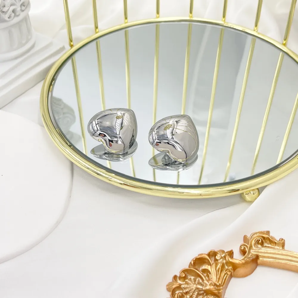 Cuore Vuoto-Orecchini a Clip in Acciaio - OAK-103-AA4997E