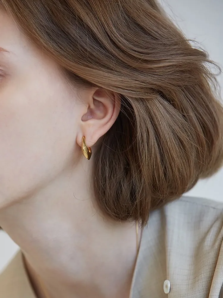 Cerchio Fantasia-Orecchini in Acciaio - OAP-103-AA1262E