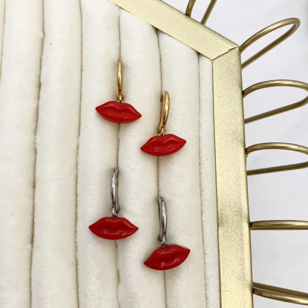 Bocca-Orecchini in Acciaio - OAP-103-AA4059E