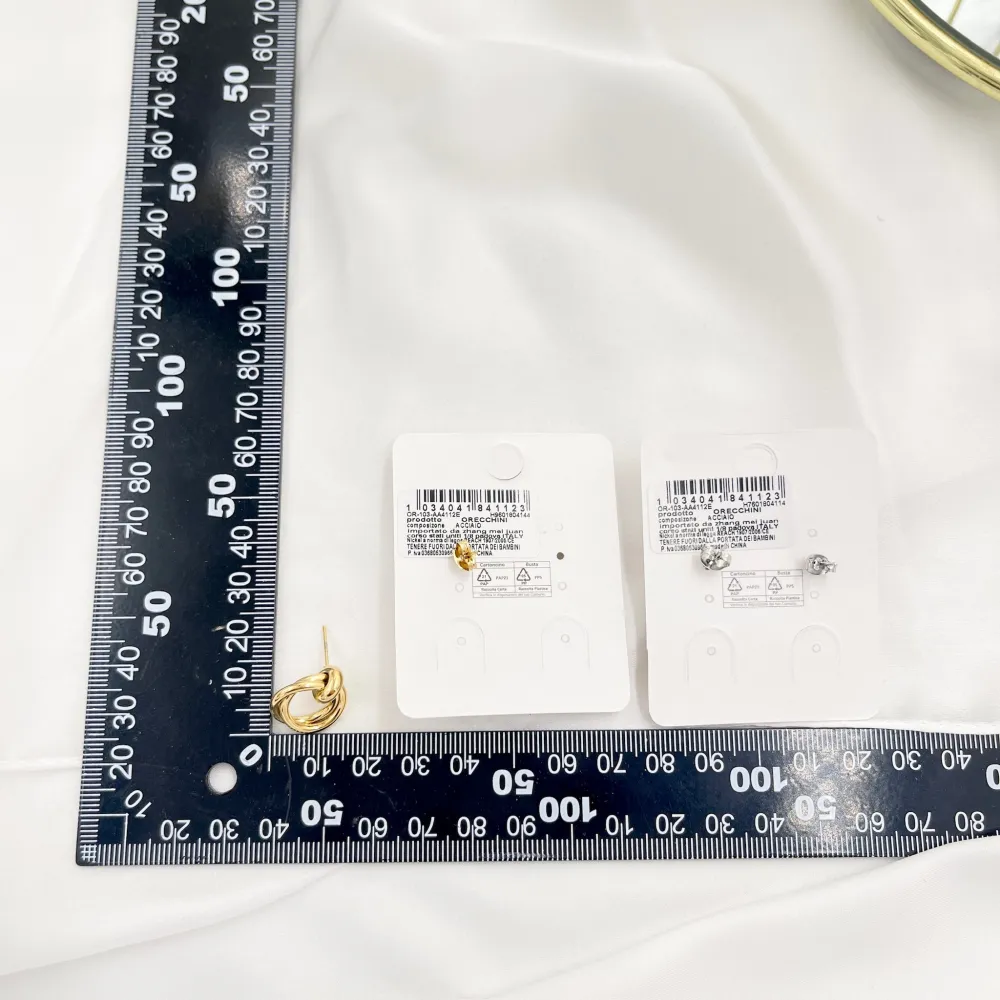 Cerchio-Orecchini in Acciaio - OAP-103-AA4112E