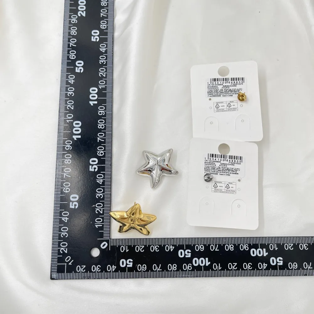 Stella Marina-Orecchini in Acciaio - OAP-103-AA4990E