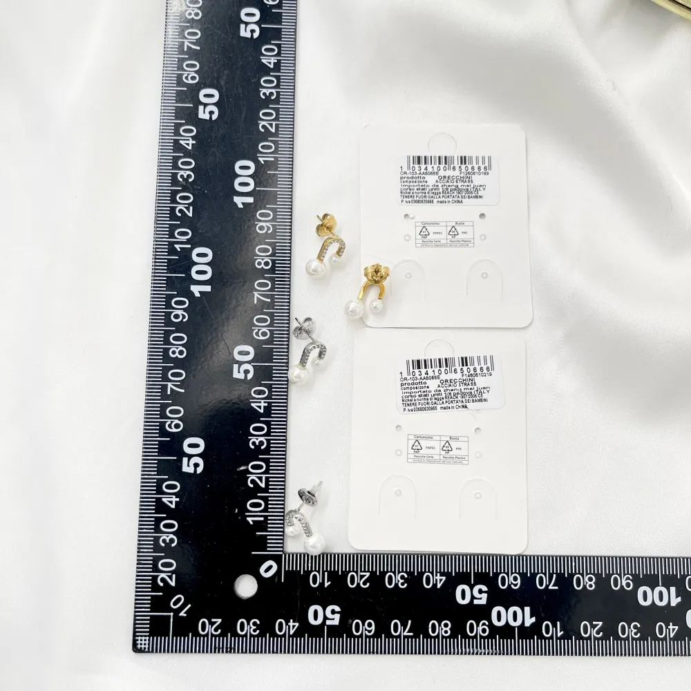 Arco Perla -Orecchini in Acciaio - OAP-103-AA5066E