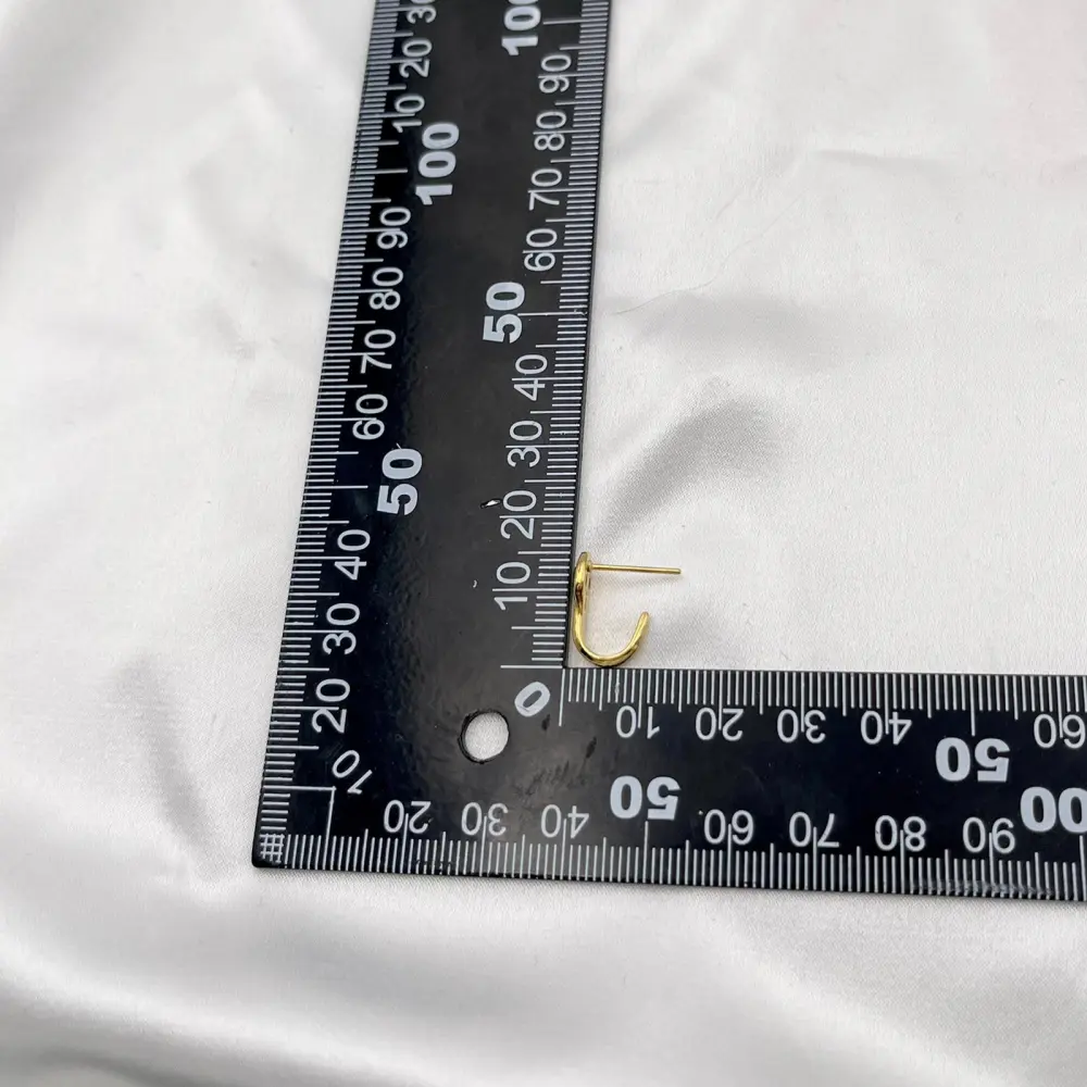 Serpente-Orecchini a Lobo in Acciaio - OAP-208-226