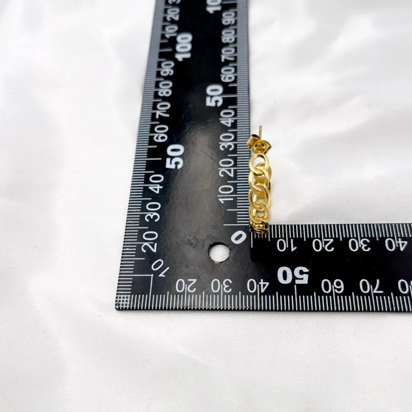 Groumette 24mm -Orecchini a Cerchio in Acciaio - OAP413-786