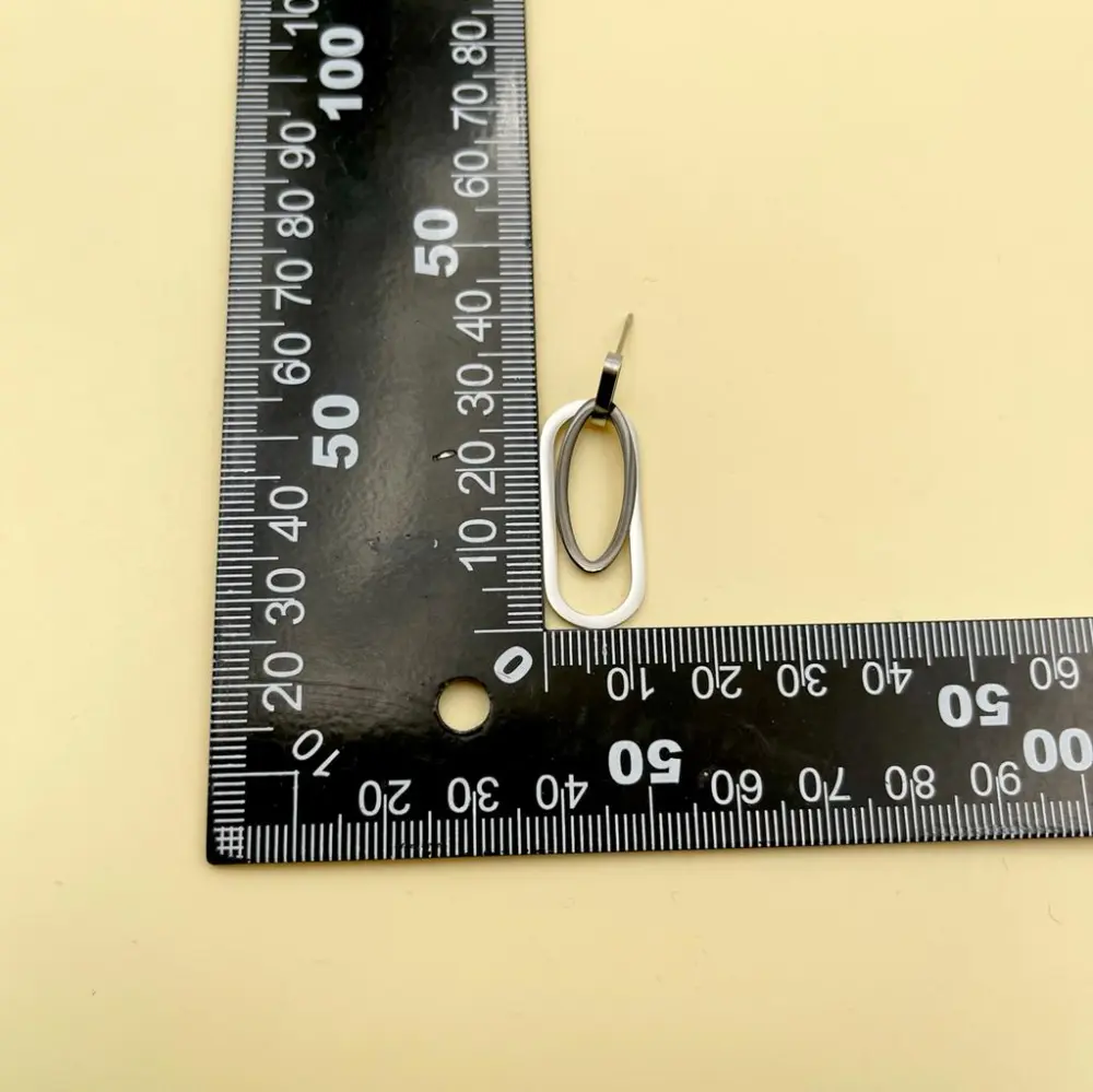 Doppio Ovale-Orecchini in Acciaio - OAP-413-937