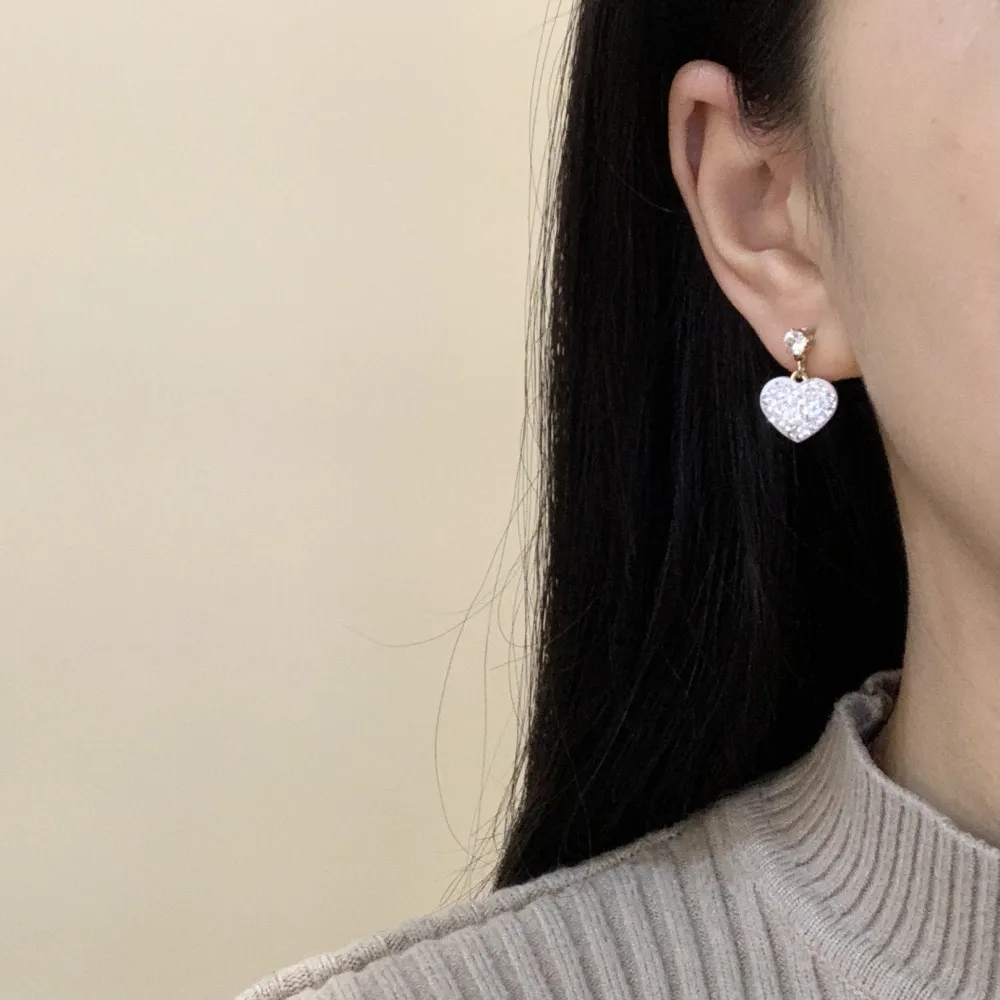 OAP6837-Cuore Amour- Orecchini in Acciaio - OAP6837-Cuore Amour- Orecchini in Acciaio