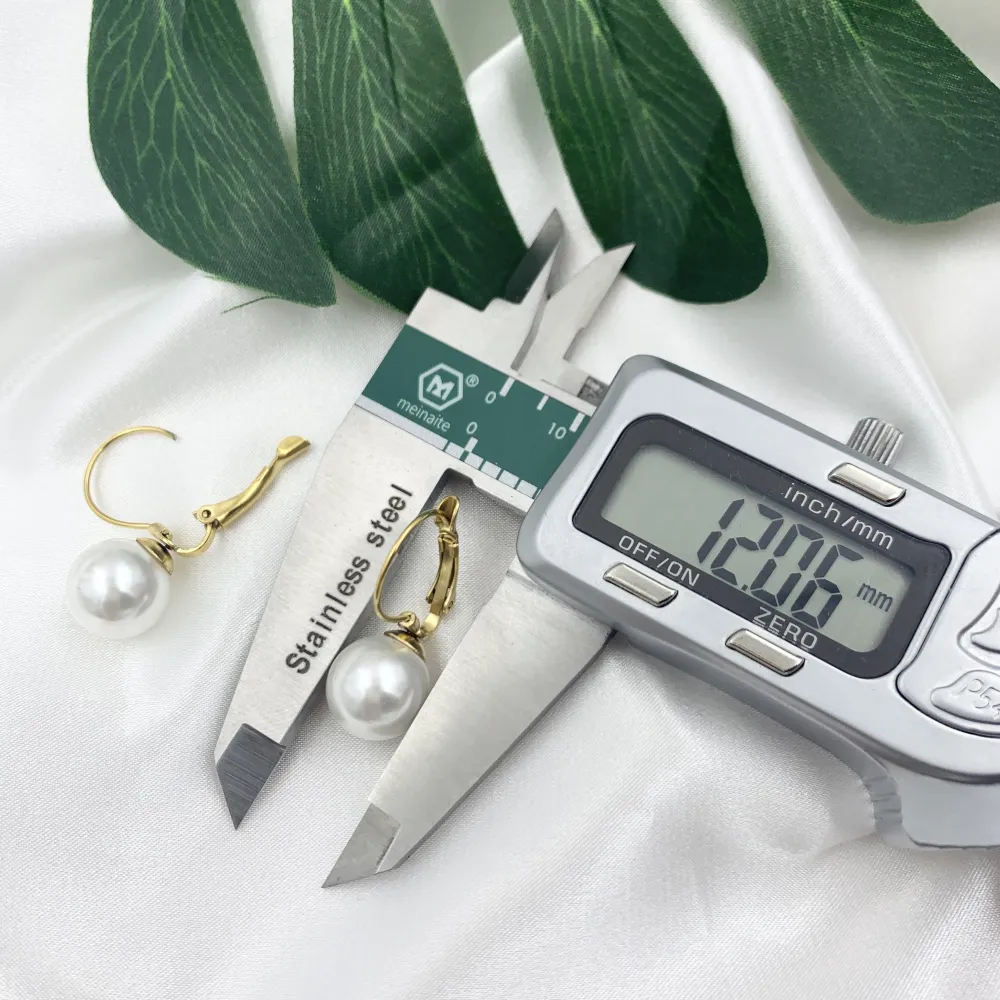 OAP7252-Perla 12mm- Orecchini a Monachella - OAP7252-Perla 12mm- Orecchini a Monachella