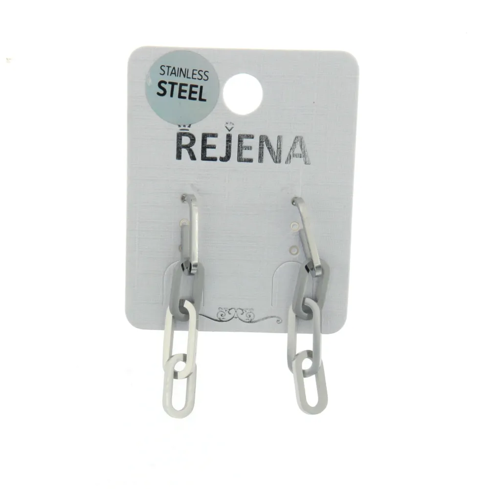 OAP7258-Catena- Orecchini in Acciaio - OAP7258-Catena- Orecchini in Acciaio