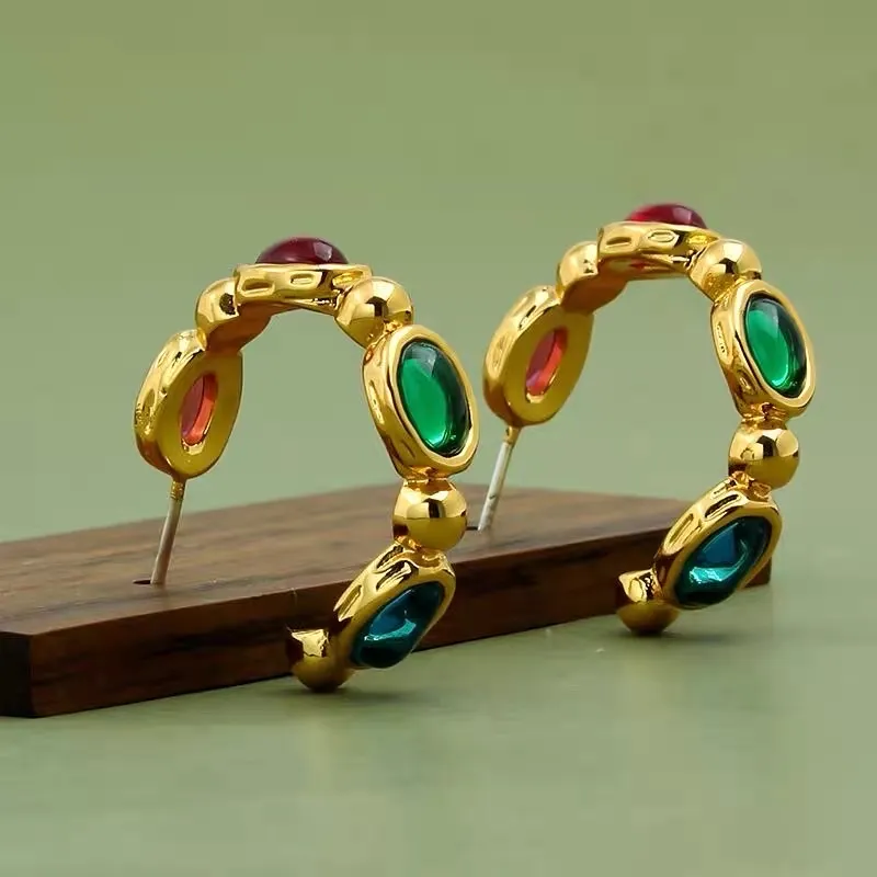 Cerchio -Orecchini in Acciaio - OAP-732-100