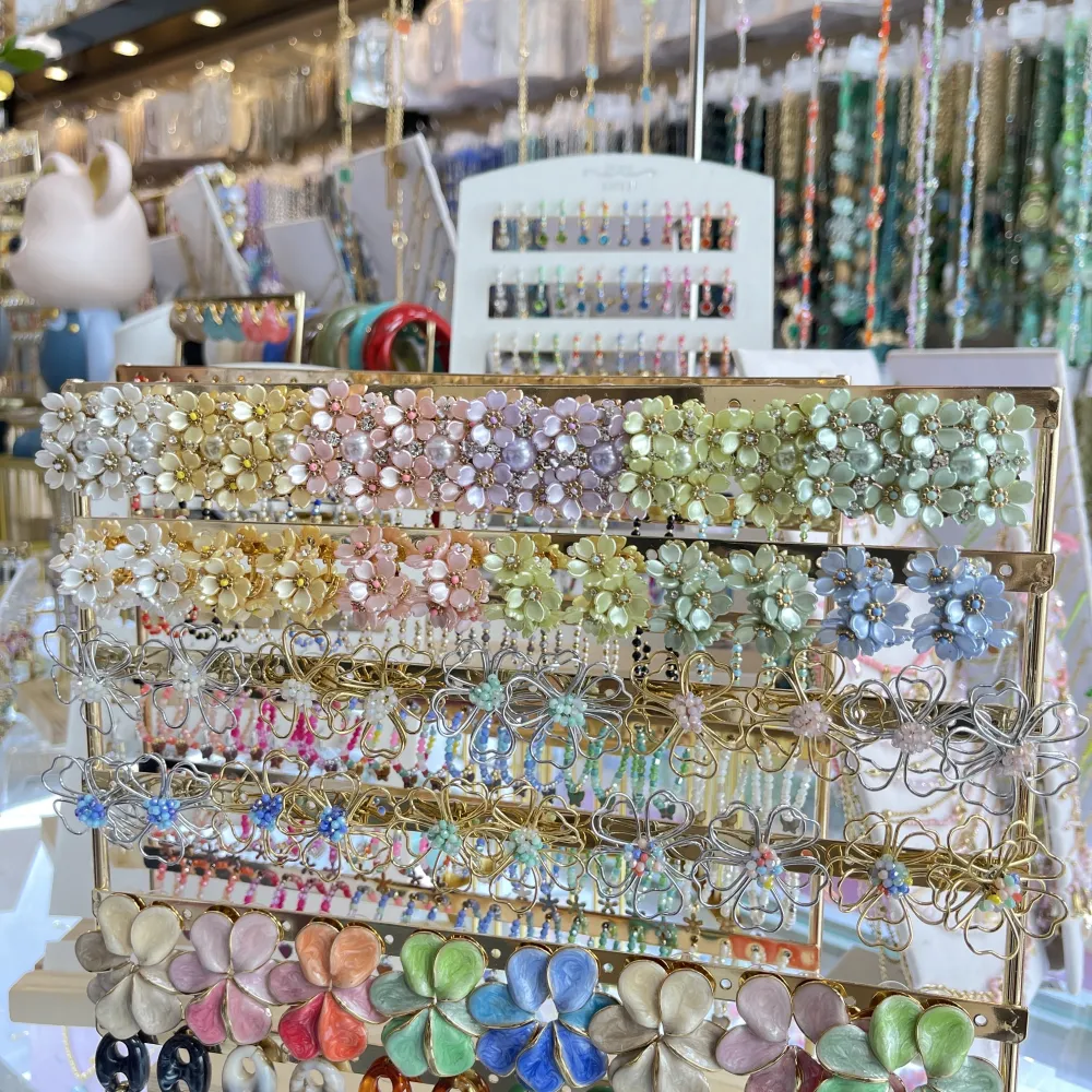 Fiore-Orecchini in Acciaio - OAP-732-343