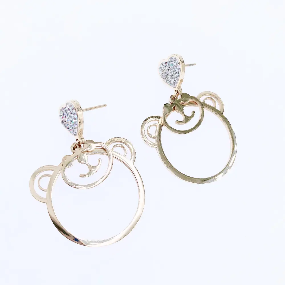 OAS- Orsetto 5067 - Orecchini in Acciaio - OAS- Orsetto 5067 - Orecchini in Acciaio