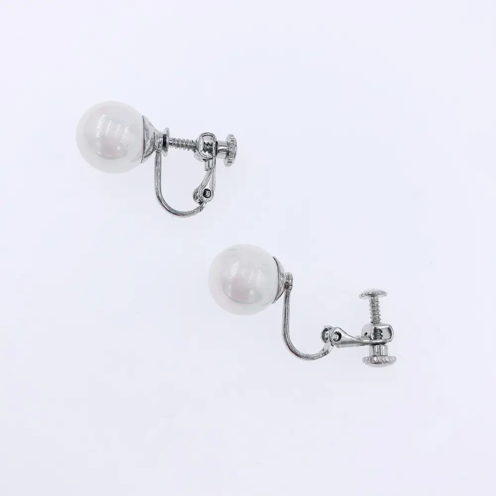 OMC-Perla 8mm 5088-Orecchini a Clip - OMC-Perla 8mm 5088-Orecchini a Clip