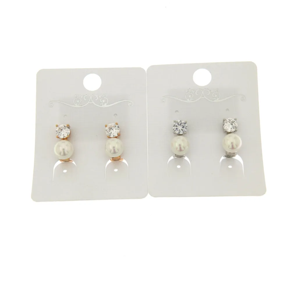 P.luce Perla 8 mm 3001 - Orecchini a Clip - OMC-TEH0538 8mm