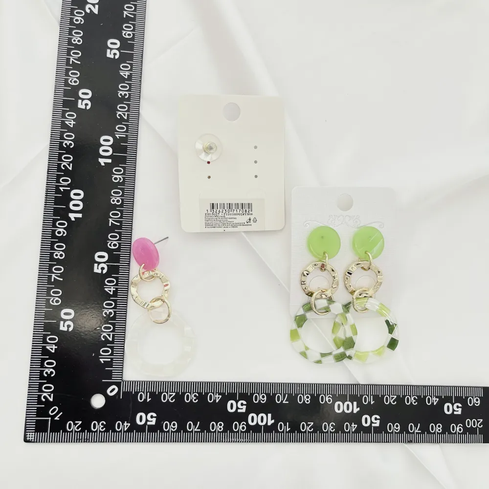 Doppio Cerchio -Orecchini Moda - OMM-15027 S