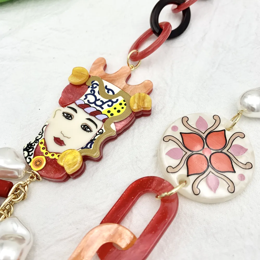 Testa di Moro-Orecchini Moda - OMM-15604