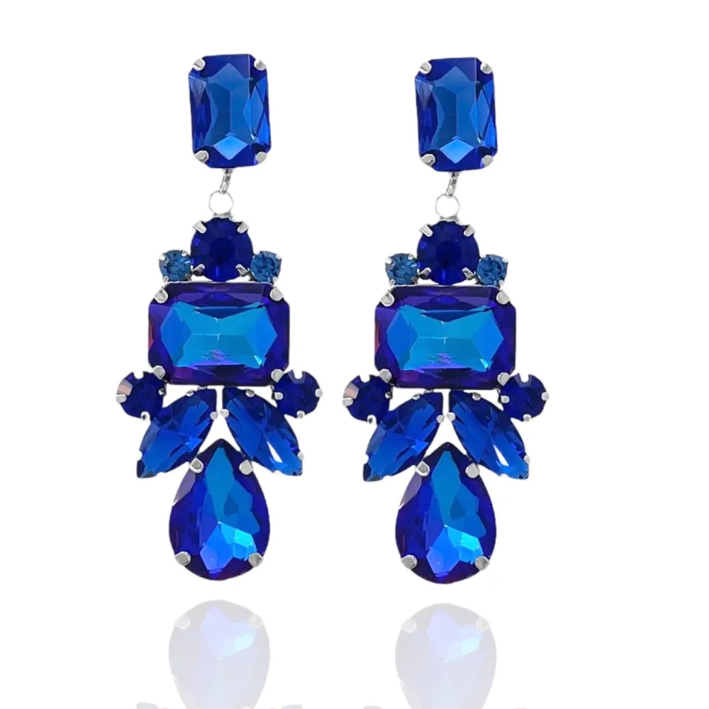 Fantasia-Orecchini Moda Vetro - OMM-381-198