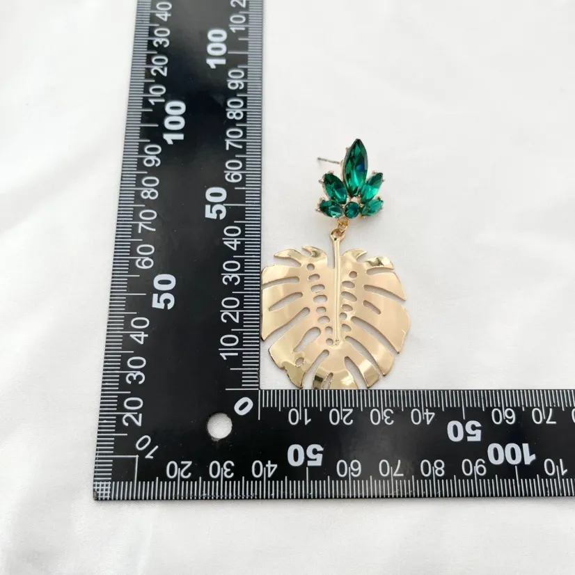 Foglia -Orecchini Moda - OMM-520-58