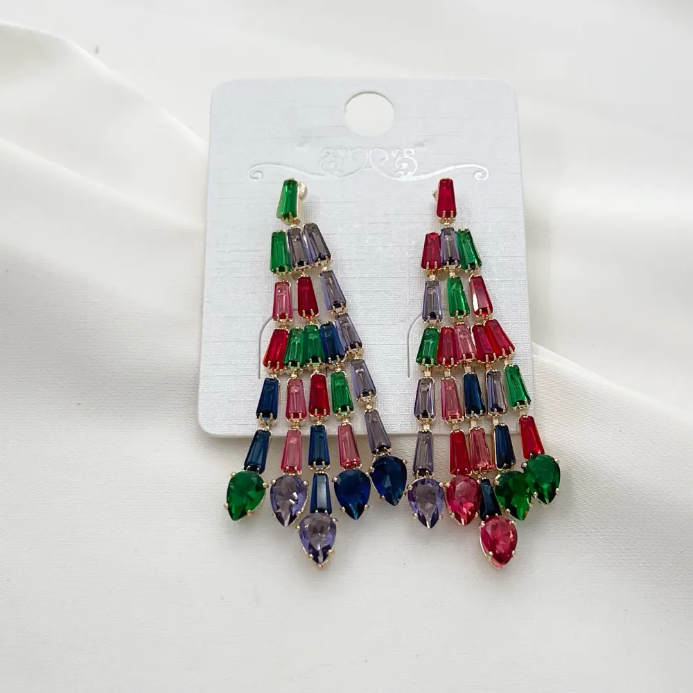 Fantasia Pendente-Orecchini con Zirconia - OMZ-416-L26