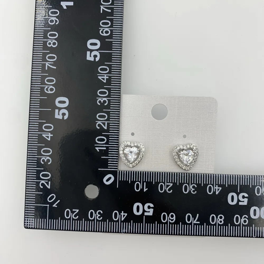 OMZ6095-Cuore- Orecchini a Lobo - OMZ6095-Cuore- Orecchini a Lobo