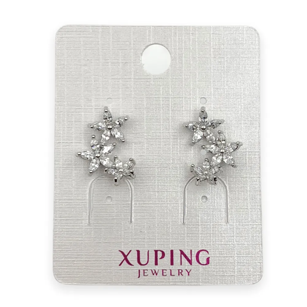 OMZ6239-Fiore- Orecchini a Lobo - OMZ6239-Fiore- Orecchini a Lobo