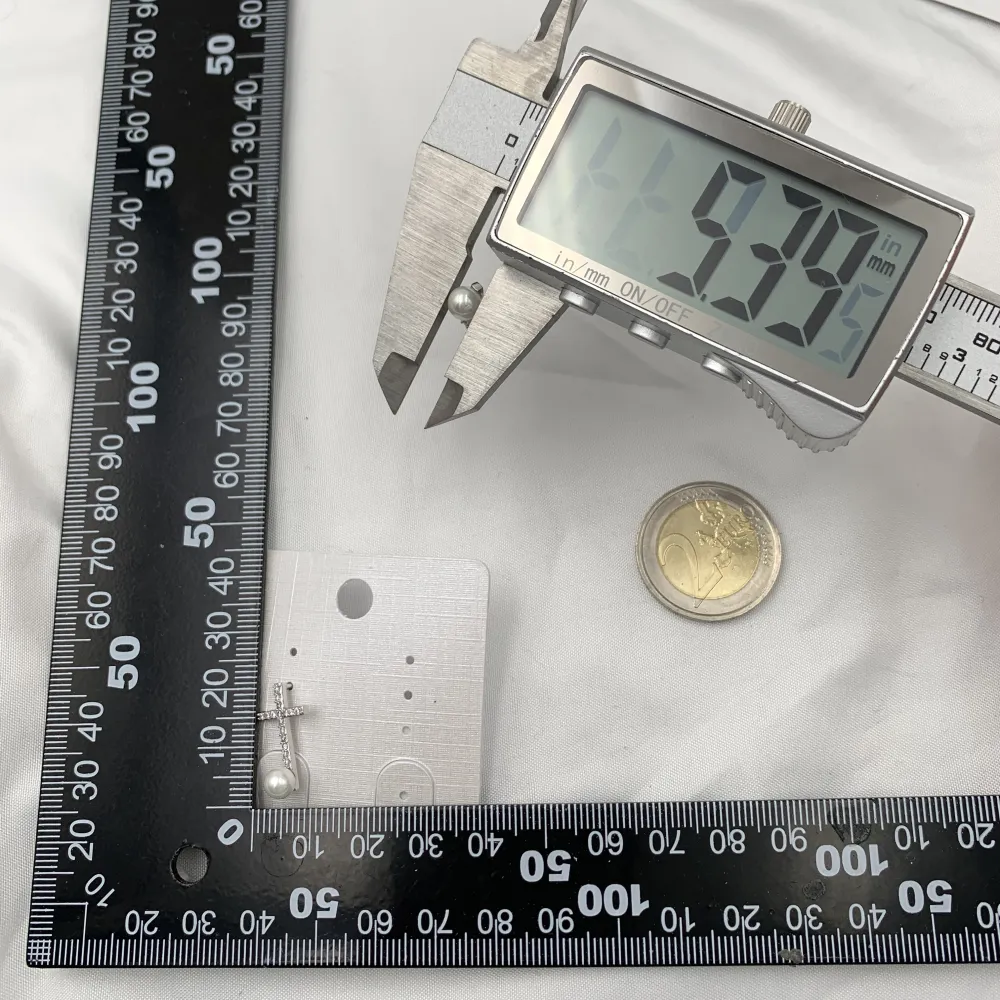 Croce Perla-Orecchini con Zirconia - OMZ-XP1233